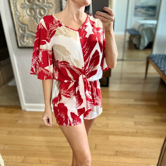 Eden in Love Pants - NWOT Eden in Love Tropical Romper
